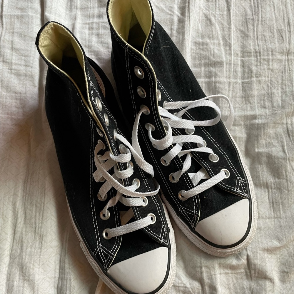 Converse Chucks, wide width.